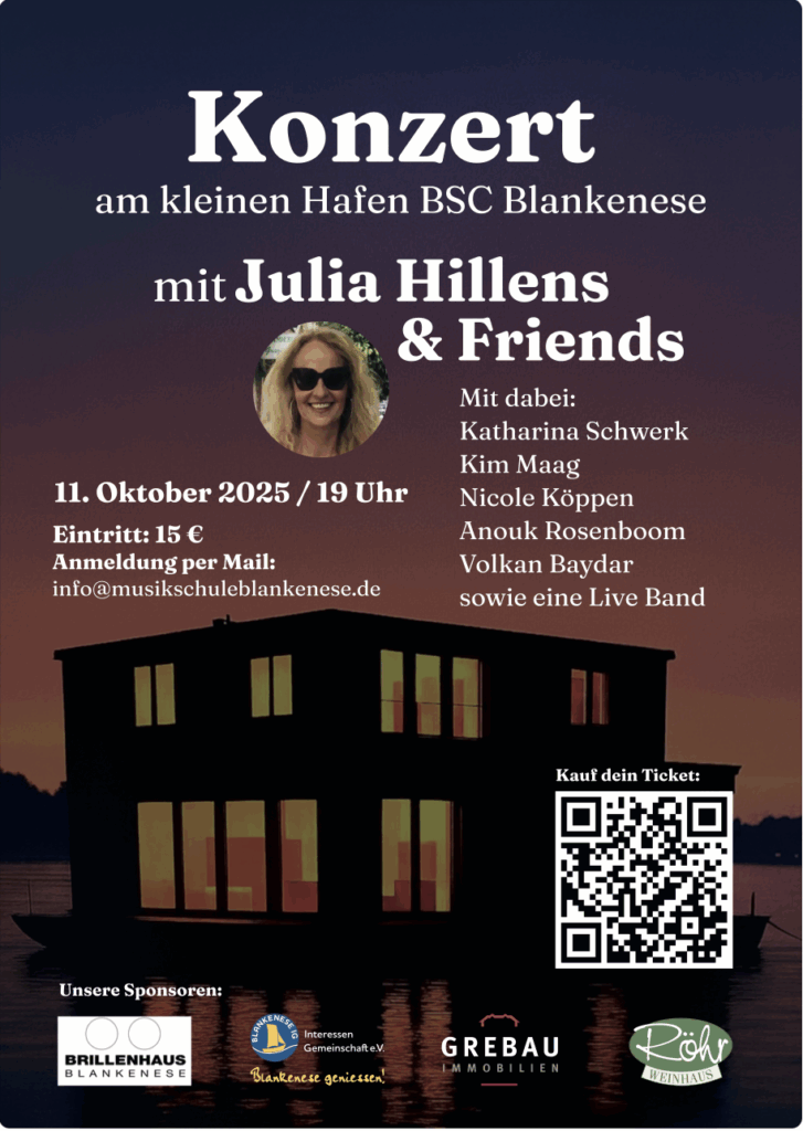 11. Oktober: Konzert am kleinen Hafen